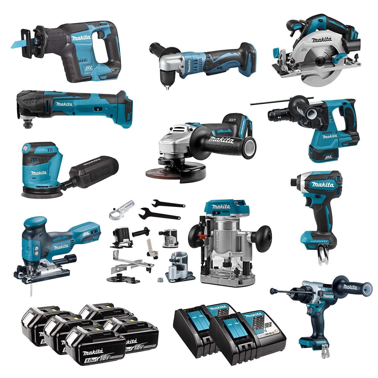 【スーパーセール】 DLX1122JX1 Makita Accu Mastertools.nl | kopen? Mbox 5.0Ah 18V Combiset その他
