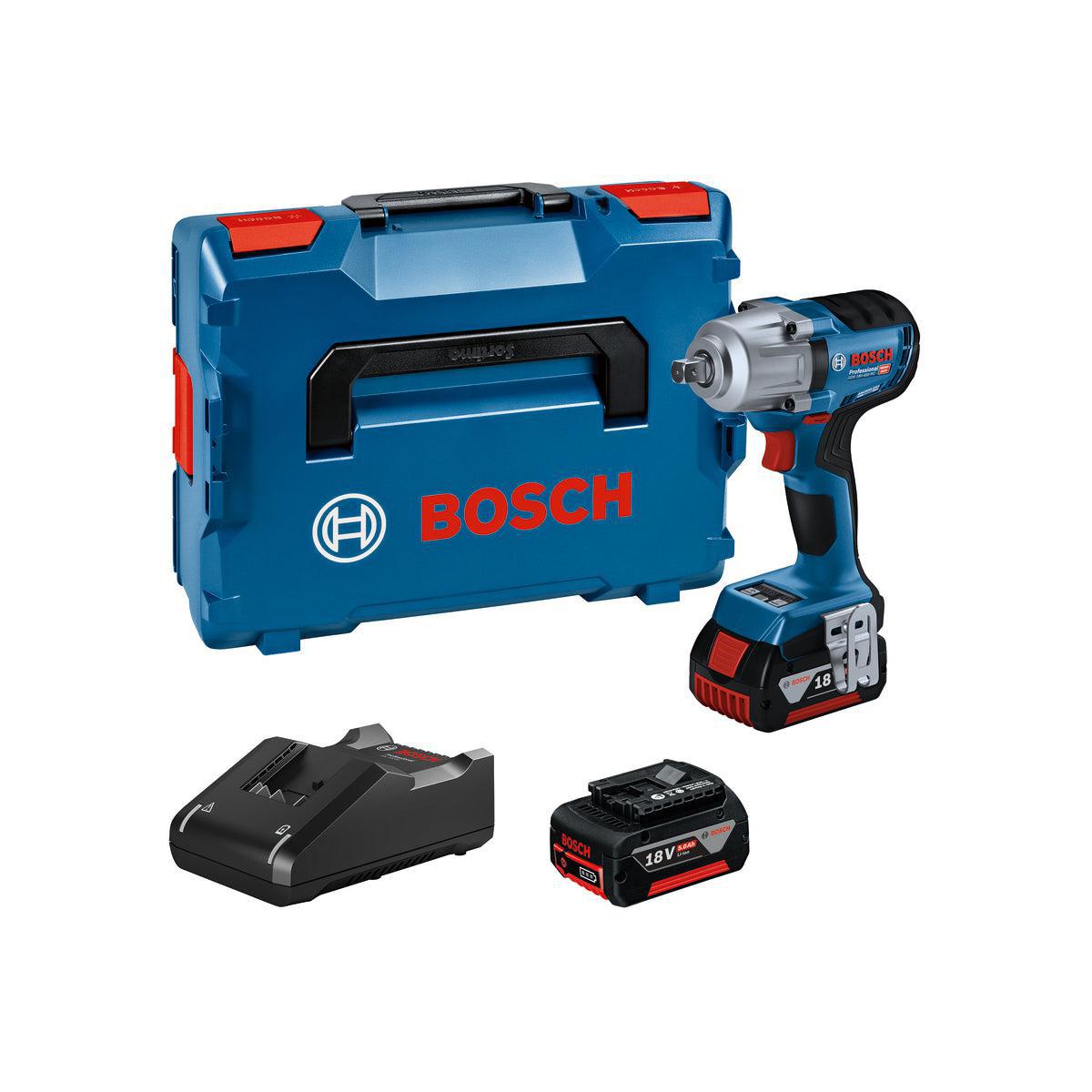 Bosch Professional GDS 18V-450 Accu Slagmoeraanzetter 18V 4.0Ah in L-Boxx - kopen? | Mastertools.nl