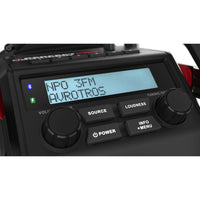 Perfectpro UBOX 400R2 Bouwradio DAB+ Bluetooth Oplaadbaar - UB400R2 - 8719689465308 - UB400R2 - Mastertools.nl