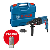 Bosch Professional GBH 2-26 F Combihamer SDS+ met snelwisselboorkop 2,7J 830W in koffer + 5 boren - 06112A4001 - 3165140859219 - 06112A4001 - Mastertools.nl