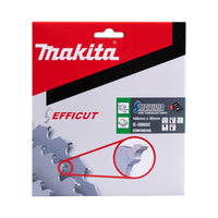 Makita Cirkelzaagblad voor Hout | Efficut | Ø 185mm Asgat 30mm 24T - E-08682 - 0088381579049 - E-08682 - Mastertools.nl