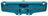 Makita 123488-8 Vloerzuigmond harde vloer blauw - 3240890434661 - 123488-8 - Mastertools.nl