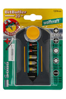 Wolfcraft Schroefbiset Bit-Butler Maxi 21-delig - 1374000 - 4006885137400 - 1374000 - Mastertools.nl