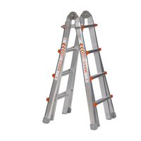 Waku Telescoopladder vouwladder 4x4 treden - 1413800101 - - - Mastertools.nl
