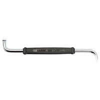 Bahco Haakse Schroevendraaier Sleuf 1.0x5.5mm 125mm - 2047-1-5.5 - 7314151060473 - 2047-1-5.5 - Mastertools.nl