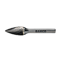 Bahco Stiftfrees 10x20mm HM Middel Boog met punt kop - G1020M06 - 7311518036218 - G1020M06 - Mastertools.nl