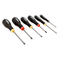 Bahco Schroevendraaierset ERGO™ Sleuf/Phillips 6-delig - BE-9881 - 7314150043279 - BE-9881 - Mastertools.nl