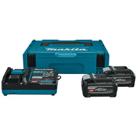 Makita Accu Starterset XGT DC40RA 2x BL4040F - 1911B9-4 - 0088381599245 - 1911B9-4 - Mastertools.nl