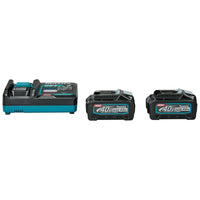 Makita Accu Starterset XGT DC40RA 2x BL4040 - 191L77-9 - 0088381579063 - 191L77-9 - Mastertools.nl