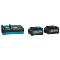 Makita Accu Starterset XGT DC40RA 2x BL4040 - 191L77-9 - 0088381579063 - 191L77-9 - Mastertools.nl