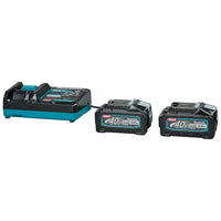 Makita Accu Starterset XGT DC40RA 2x BL4040 - 191L77-9 - 0088381579063 - 191L77-9 - Mastertools.nl