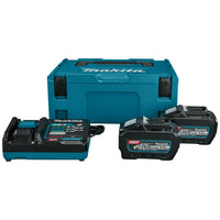 Makita Accu Starterset XGT DC40RA 2x BL4050F - 191V35-5 - 0088381584500 - 191V35-5 - Mastertools.nl