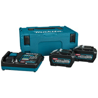 Makita Accu Starterset XGT DC40RA 2x BL4050F - 191V35-5 - 0088381584500 - 191V35-5 - Mastertools.nl