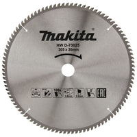 Makita Afkortzaagblad voor Aluminium | Standaard | Ø 305mm Asgat 30mm 100T - D-73025 - 0088381581837 - D-73025 - Mastertools.nl