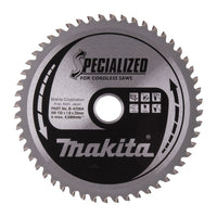 Makita Cirkelzaagblad voor Aluminium | Specialized | Ø 150mm Asgat 20mm 52T - B-47064 - 0088381454278 - B-47064 - Mastertools.nl