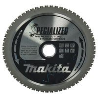 Makita Cirkelzaagblad voor RVS/Staal | Specialized | Ø 150mm Asgat 20mm 60T - B-47058 - 0088381454261 - B-47058 - Mastertools.nl