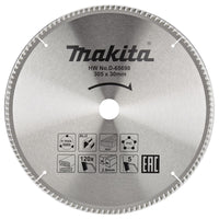 Makita Afkortzaagblad voor Multimaterial | Standaard | Ø 305mm Asgat 30mm 120T - D-65698 - 0088381522762 - D-65698 - Mastertools.nl