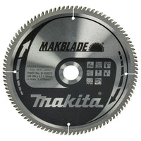 Makita Afkortzaagblad voor Hout | Makblade | Ø 260mm Asgat 30mm 100T - B-32873 - 0088381421683 - B-32873 - Mastertools.nl