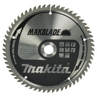 Makita Afkortzaagblad voor Hout | Makblade | Ø 190mm Asgat 20mm 60T - B-32823 - 0088381421638 - B-32823 - Mastertools.nl