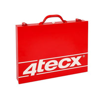 4tecx Sysbox 445X340X70Mm Rood 23-Vaks - 8715883019293 - 4033000026 - Mastertools.nl