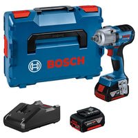 Bosch Professional GDS 18V-450 HC Accu slagmoersleutel 18V 5.0 Ah in L-Boxx - 06019K4103 - 4059952568140 - 06019K4103 - Mastertools.nl