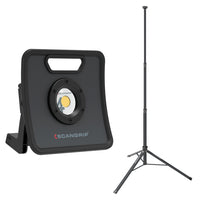 Scangrip NOVA 4K Bouwlamp met statief 0,9 - 2m - 49.0442 - 5708997904428 - 49.0442 - Mastertools.nl