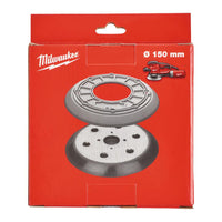 Milwaukee Basisplaat voor Polijstmachine 150 Ø 150 mm / 6 gaten - 4932430145 - 4002395378067 - 4932430145 - Mastertools.nl