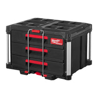 Milwaukee PACKOUT™ Gereedschapskoffer met drie lades - 4932472130 - 4058546325268 - 4932472130 - Mastertools.nl