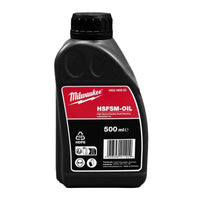 Milwaukee HSFSM -OIL 500 ml olie voor M18 HSFSM - 4932480905 - 4058546411909 - 4932480905 - Mastertools.nl