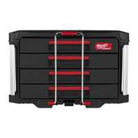 Milwaukee PACKOUT™ Gereedschapskoffer met 4 lades - 4932493189 - 4058546480608 - 4932493189 - Mastertools.nl