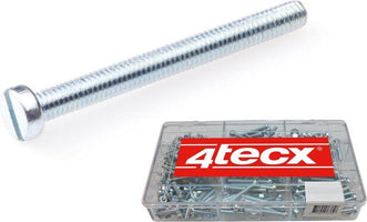 4tecx Assortiment 9St Metaalschroeven Ck Din84+Moer - 8715883018722 - 4095630774 - Mastertools.nl