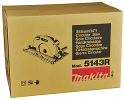 Makita Makita 5143R cirkelzaag 2200W 355 mm - 0088381018241 - 5143R - Mastertools.nl