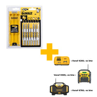 DeWALT DT2296 Decoupeerzaagbladenset Hout 10-delige - 5035048075142 - DT2296-QZ - Mastertools.nl