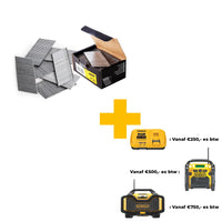 DeWALT DNBA1650GZ Spijkers 1.6x50mm. geg VE=2500 - 5902013961147 - DNBA1650GZ - Mastertools.nl