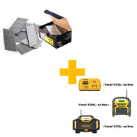 DeWALT DNBA1663GZ Spijkers 1.6x63mm. geg VE=2500 - 5902013961130 - DNBA1663GZ - Mastertools.nl