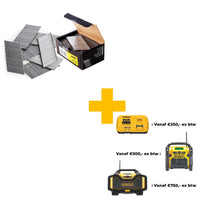 DeWALT DNBA1650SZ Spijkers 1.6x50mm. rvs VE=2500 - 5902013961093 - DNBA1650SZ - Mastertools.nl