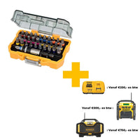 DeWALT DT7969 32-delige Bitset in Casette - 5035048083727 - DT7969-QZ - Mastertools.nl