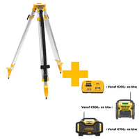 DeWALT DE0736 Aluminium laserstatief 1-1,73m - 5035048101841 - DE0736-XJ - Mastertools.nl