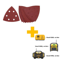 DeWALT DT3093 P120 Deltaschuurpapier VE=10 - 5035048061800 - DT3093-QZ - Mastertools.nl