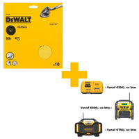 DeWALT DT3169 Schuurschijf 225mm VE=10 - 5035048082799 - DT3169-QZ - Mastertools.nl