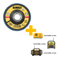 DeWALT DT3310 Lamellenschijf 125mm K80 - 5035048075302 - DT3310-QZ - Mastertools.nl