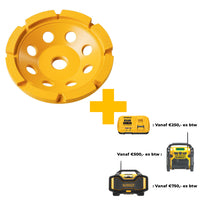 DeWALT DT3795 Diamantslijpkop 126mm. - 5035048085486 - DT3795-QZ - Mastertools.nl