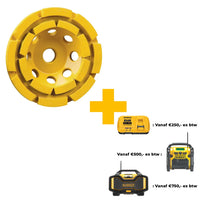 DeWALT DT3796 Diamantslijpkop Dubbel 127mm. - 5035048085493 - DT3796-QZ - Mastertools.nl