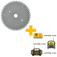 DeWALT Cirkelzaagblad voor Multimaterial | Extreme | Ø 165mm Asgat 20mm 54T - DT1087-QZ - 5035048083369 - DT1087-QZ - Mastertools.nl