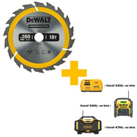 DeWALT Cirkelzaagblad voor Hout | Extreme | Ø 184mm Asgat 16mm 28T - DT4031-QZ - 5035048056837 - DT4031-QZ - Mastertools.nl