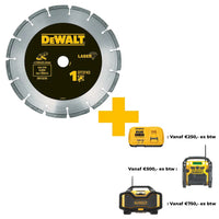 DeWALT DT3743 Diamantschijf Gesegmenteerd 230x22,23mm - 5035048058404 - DT3743-XJ - Mastertools.nl