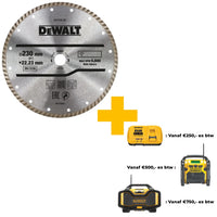 DeWALT DT3732 Diamantschijf Turbo 230x22,23mm - 5035048026007 - DT3732-QZ - Mastertools.nl