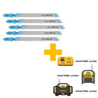 DeWALT DT2163 T 127 D Decoupeerzaagblad voor Aluminium, Kunststof & Glasvezel VE=5 - 5035048033081 - DT2163-QZ - Mastertools.nl