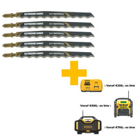 DeWALT DT2201 T 113 A Decoupeerzaagblad voor Leer & Rubber VE=5 - 5011402370764 - DT2201-QZ - Mastertools.nl