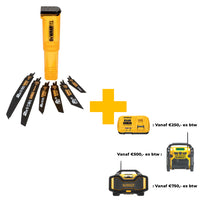 DeWALT DT2440L 6-delige set reciprozaagbladen in stevige opbergcassette - 5035048088678 - DT2440L-QZ - Mastertools.nl